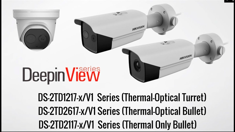 Новая серия интеллектуальных камер Hikvision DeepinView