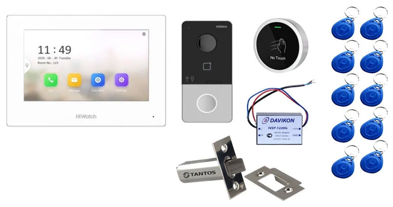 Цифровой домофон с распознаванием лиц: надежная система безопасности для вашего офиса