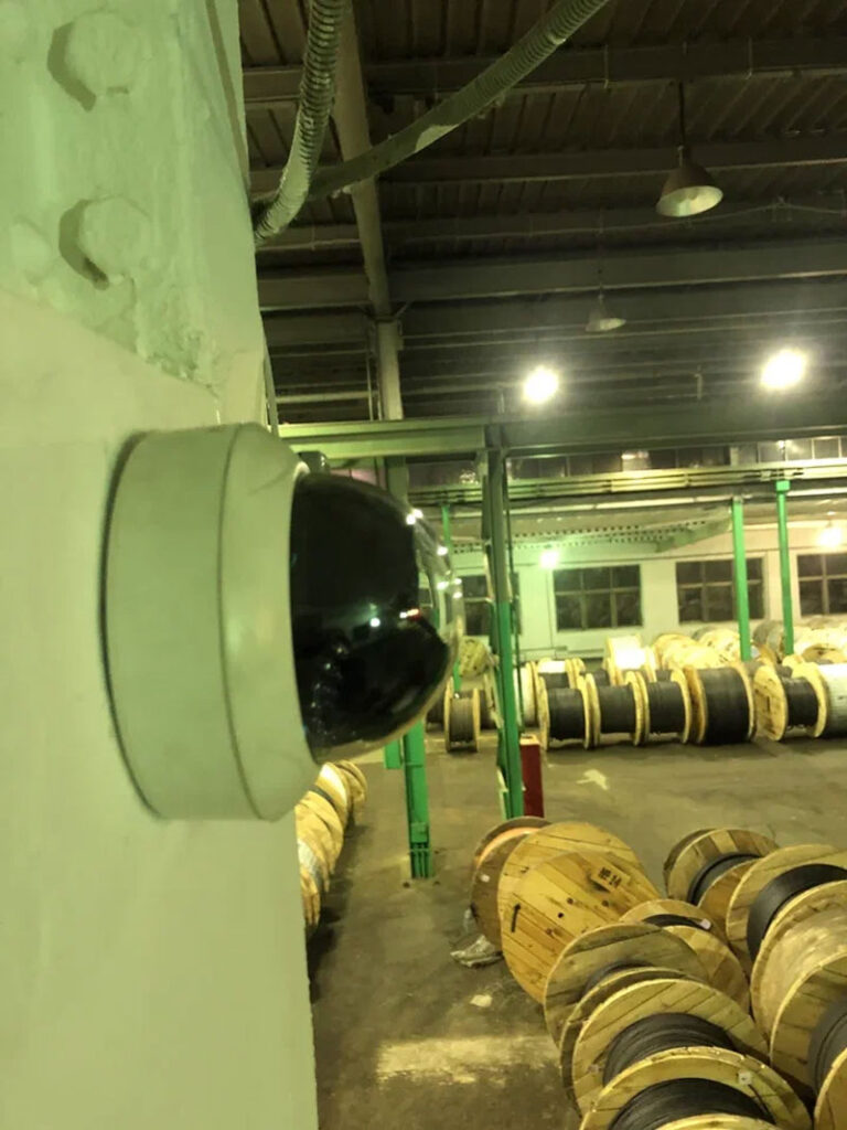 Успешная установка системы видеонаблюдения на Кабельном заводе "Пересвет"